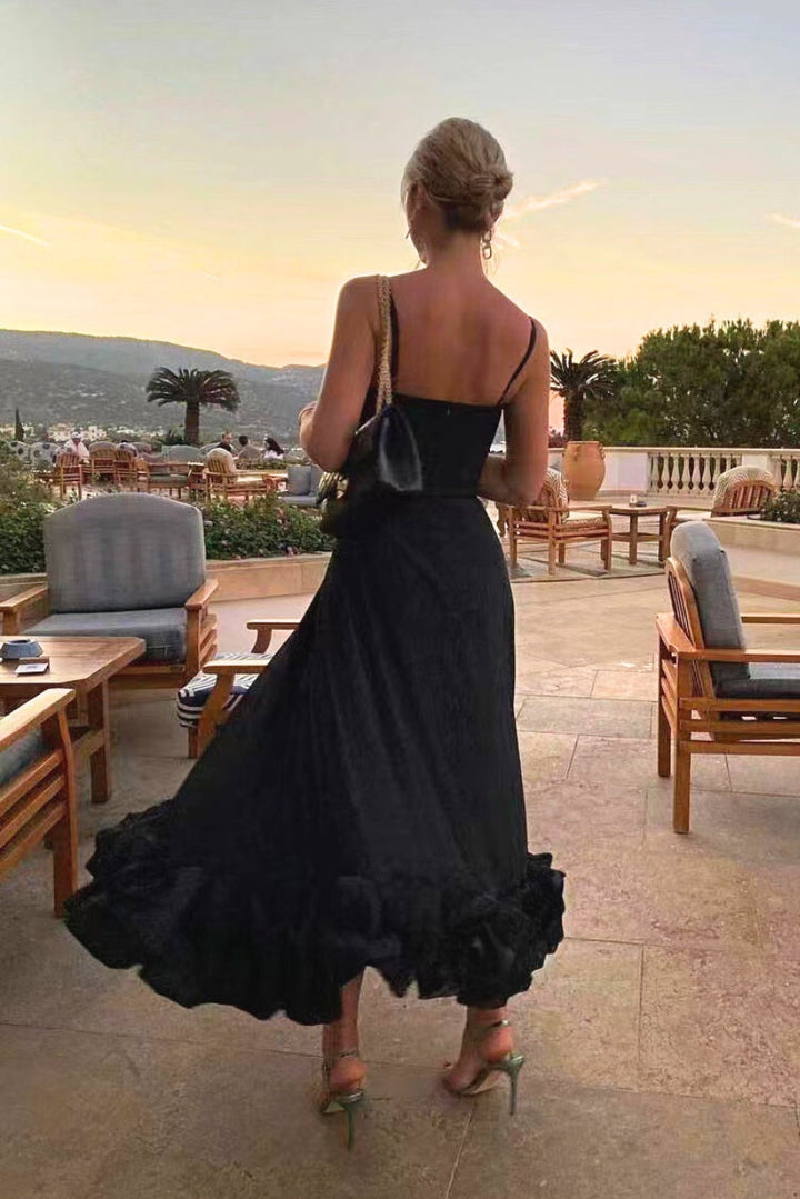 Blair - Midi Šaty Fluidní a Elegantní
