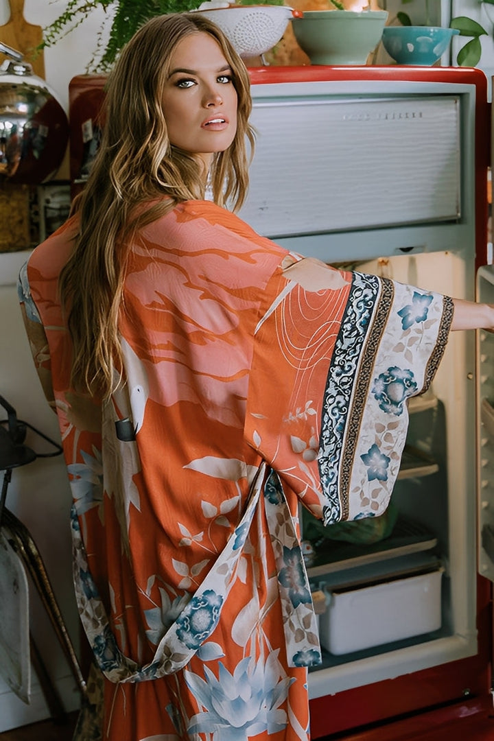 Chantal - Lehký kimono župan pro ženy