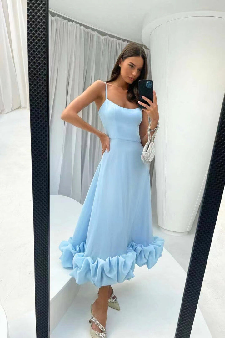 Blair - Midi Šaty Fluidní a Elegantní