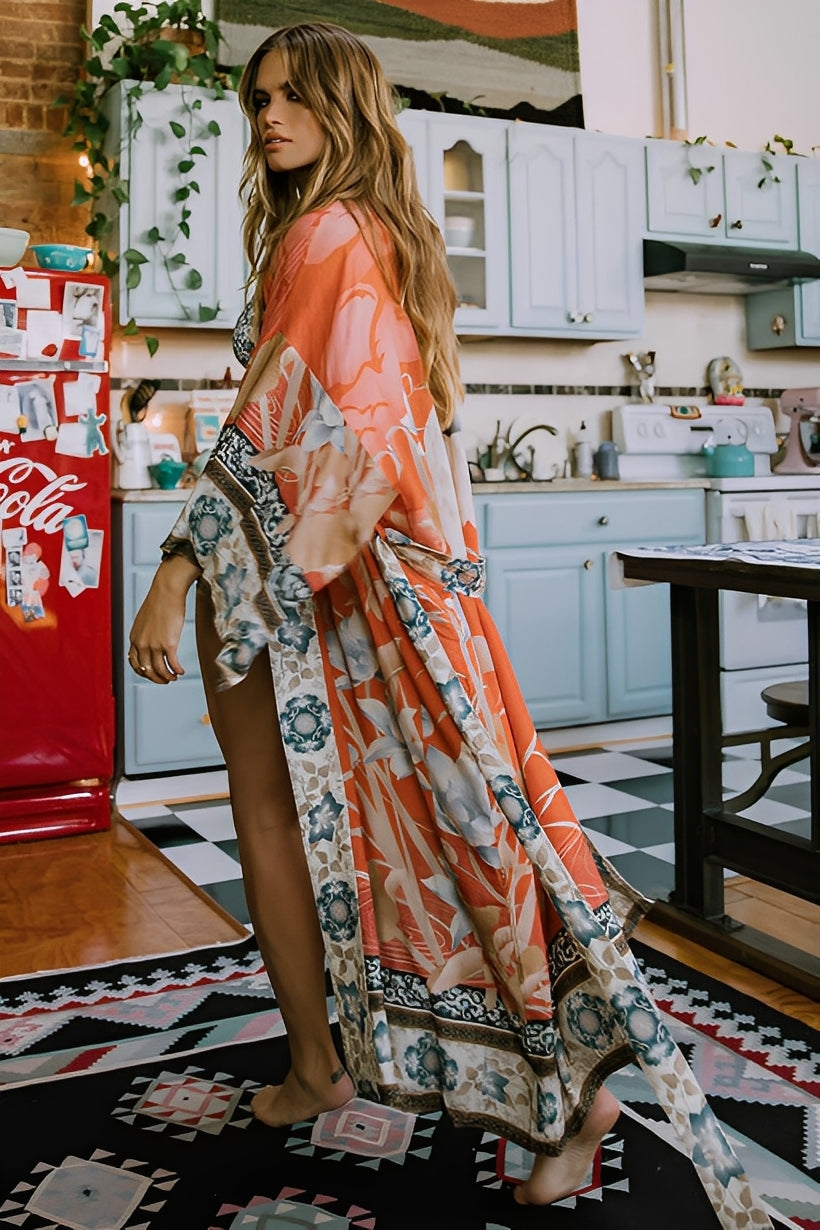 Chantal - Lehký kimono župan pro ženy