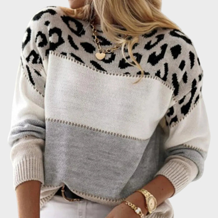 Vera | Elegantní leopardí svetr