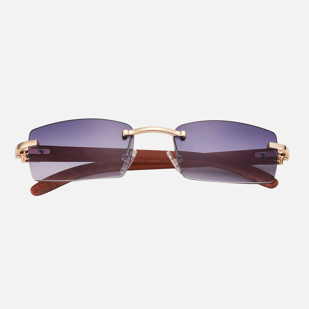 Eva Nejmodernější Luxusní Obdélníkové Sluneční Brýle