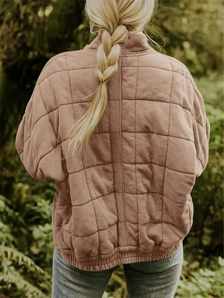 Dámská prošívaná vesta se stojáčkem