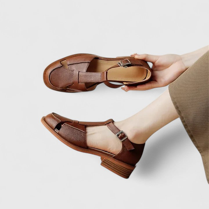 Thalina | Elegantní sandály Mary Jane