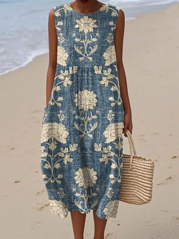 Belle | Boho Midi Šaty