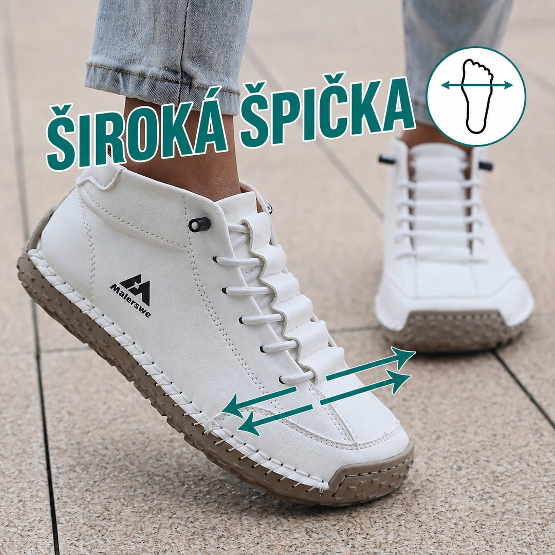 Mona - Komfortní tenisky s extra širokou špičkou