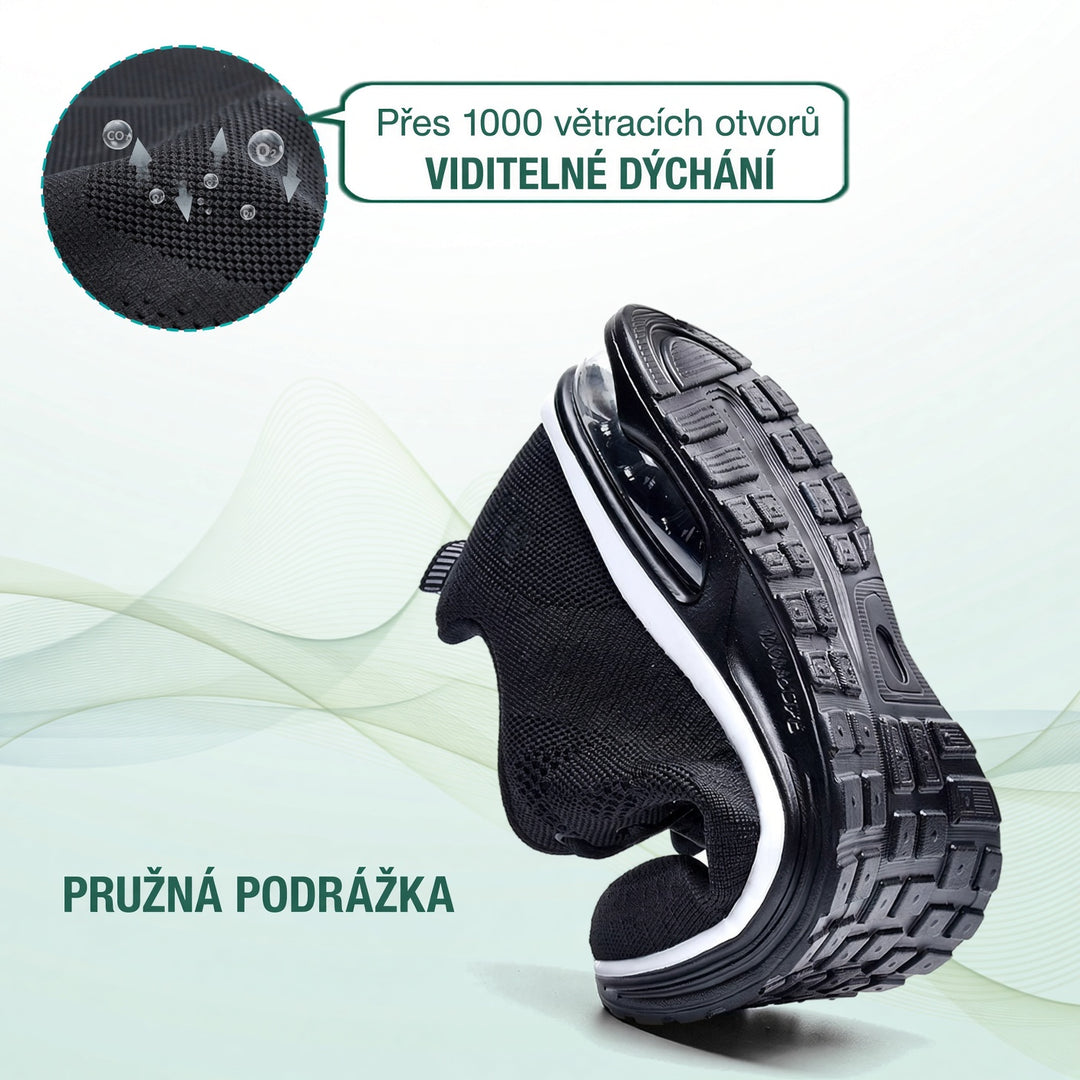 SanoWalk Schwarz atmung-flexible CS