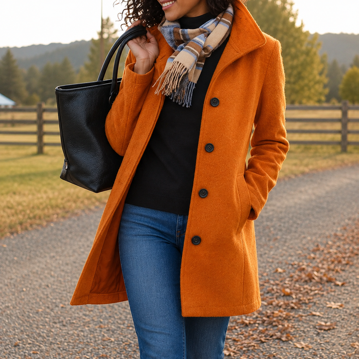 Audrey | Klassinen Villakangastakki