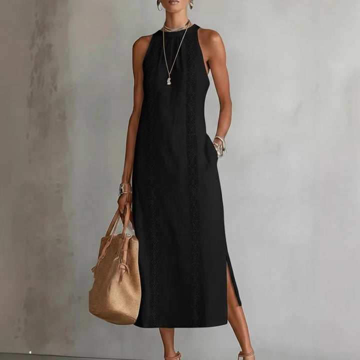 Maxi šaty Vittoria - Nadčasová elegance a řemeslné vyšívání