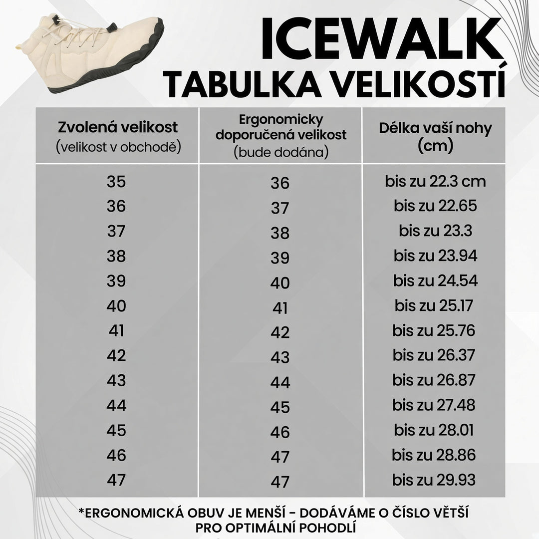 IceWalk – Voděodolné thermo-barefoot boty