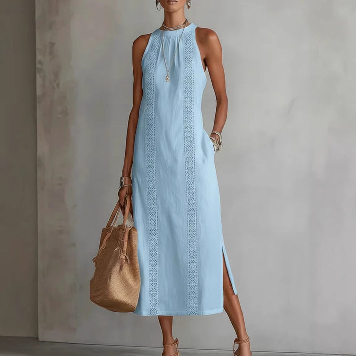 Maxi šaty Vittoria - Nadčasová elegance a řemeslné vyšívání