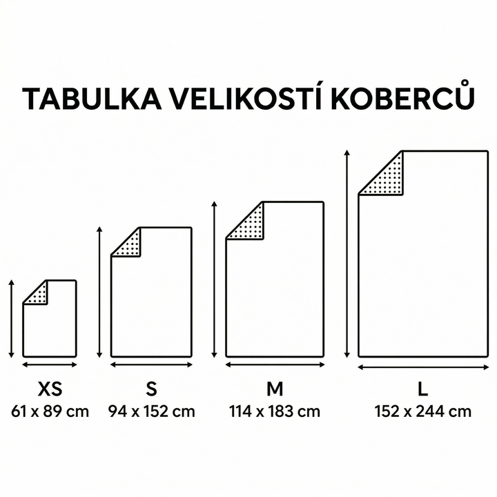 Koberec Zimní Borový Les