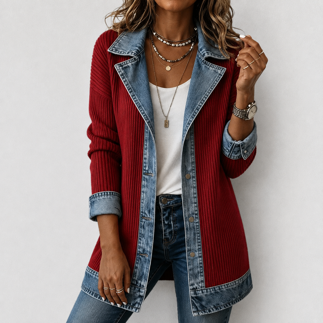 Kristen | Neuledenim-takki