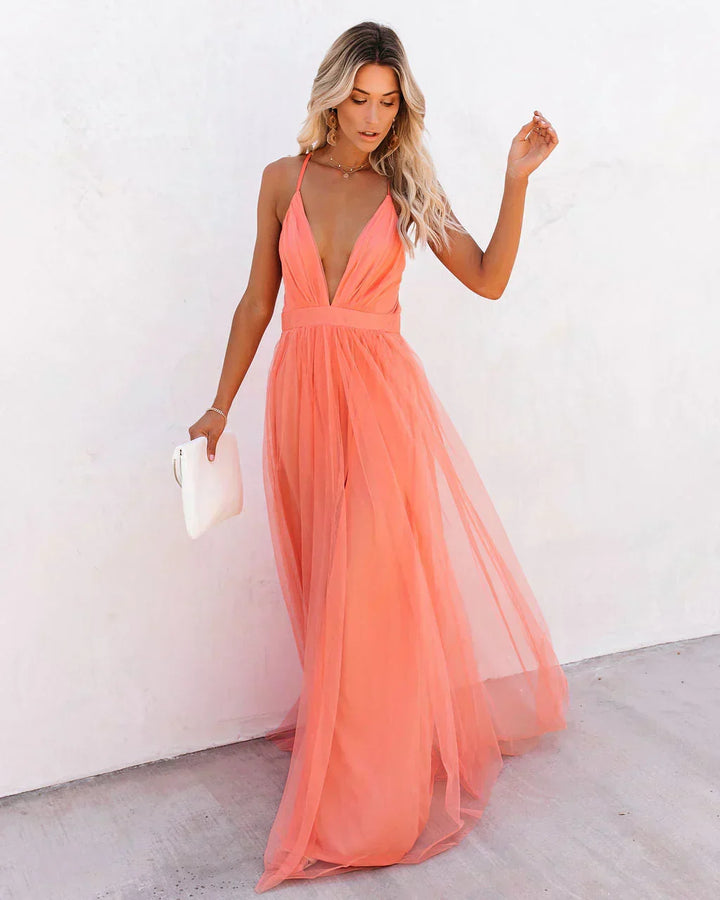 Belinda - Maxi šaty fluidní a elegantní letní styl