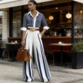 Atenas ™ | Elegantní set košile a volných kalhot